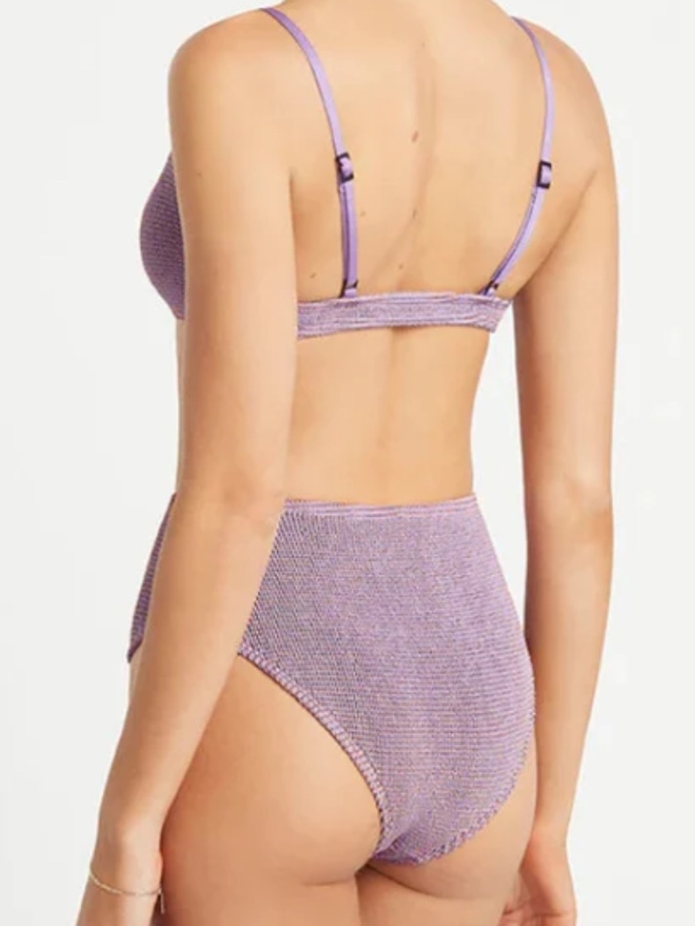 Bond Eye Palmer Brief 2 pieces 
Lavender Lurex